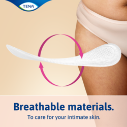 TENA lights bladder weakness liners are breathable