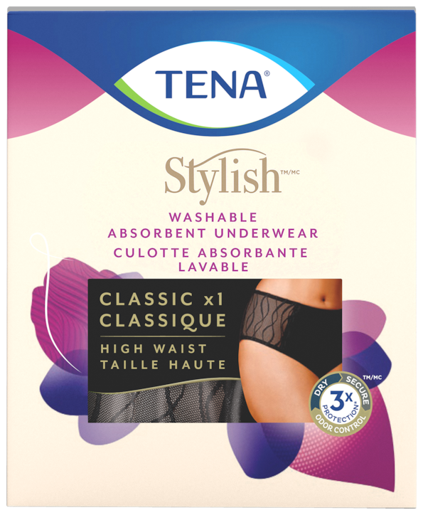 Ladies Classic High-Waist Incontinence Underwear – Reusable Incontinence  Products