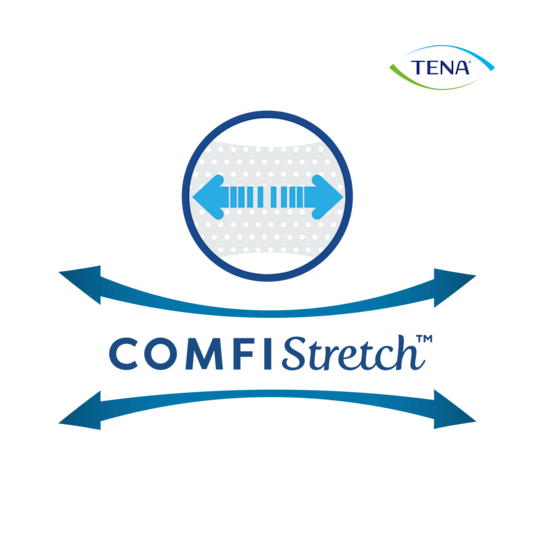 TENA ProSkin Slip est doté de la technologie COMFIStretch™