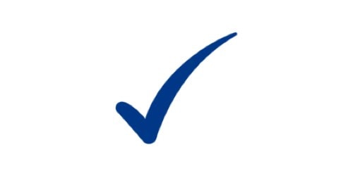 Icon showing a check mark 