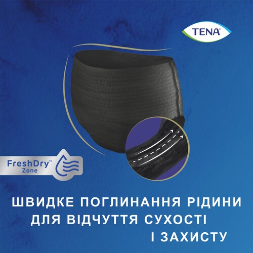 TENA Lady Pants быстро поглощают жидкость для ощущения сухости и защиты