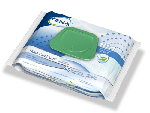 TENA UltraFlush Washcloth TENA