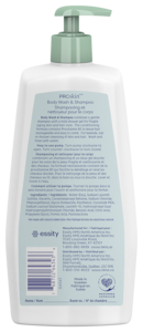 Ingredients for TENA Body Wash & Shampoo Fragrance free