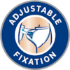 Fixation ajustable