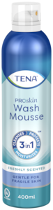 TENA ProSkin Wash Mousse Pesuvaahto | Hellävarainen puhdistusvaahto, jota ei tarvitse huuhdella