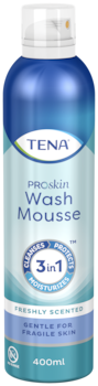 TENA ProSkin Wash Mousse | Maigas tīrīšanas putas, kas nav jānoskalo