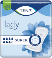 TENA Lady Super | Mjukt och säkert inkontinensskydd för kvinnor