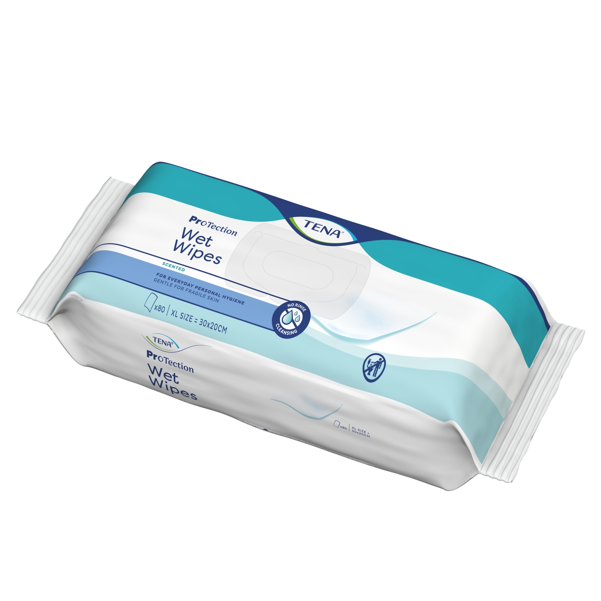 Vlhčené utierky TENA Protection Wet Wipes