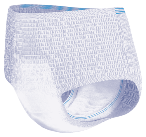 TENA Pants Plus - Absorbent incontinence pants with Triple Protection for dryness, softness and leakage security