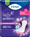 TENA Lady Protect+ Maxi Night | Absorbant pentru controlul incontinenței