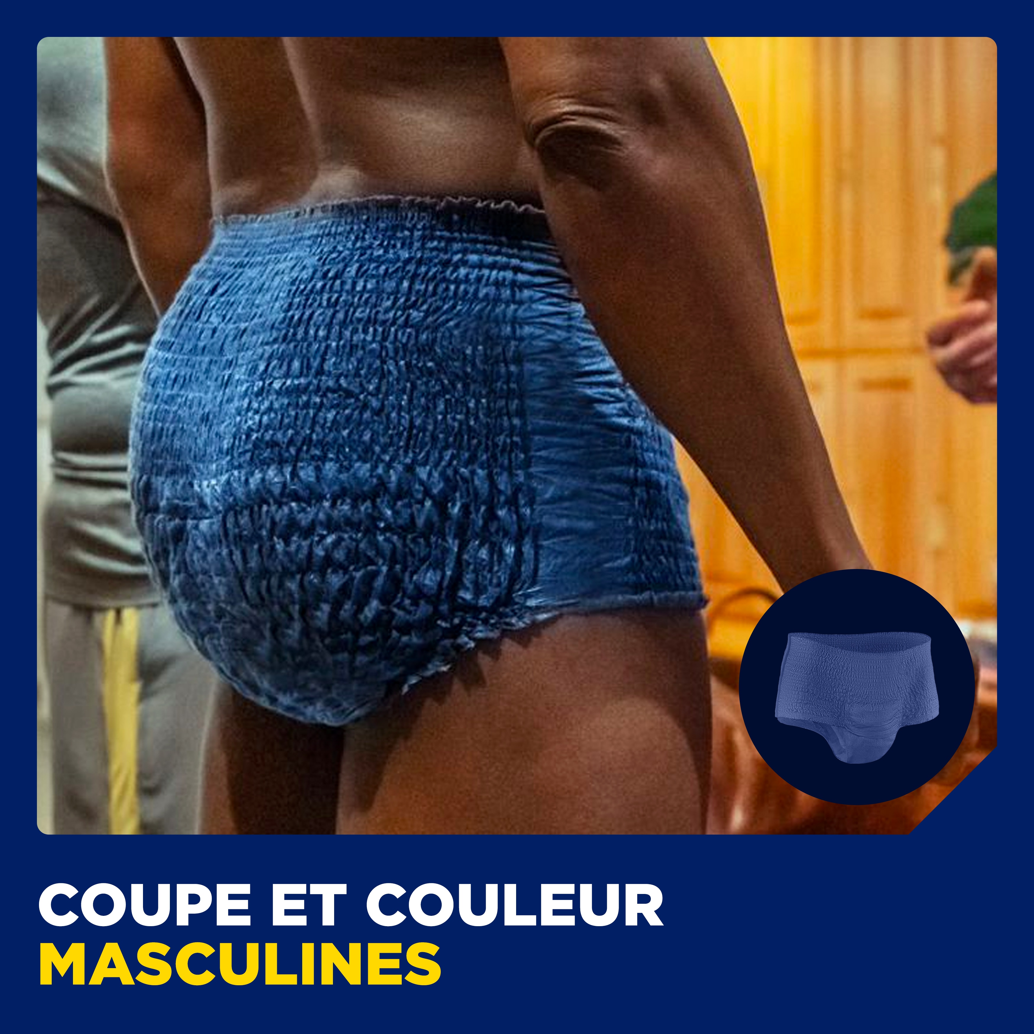TENA Men Active Fit Pants Plus | Sous-vêtements absorbants