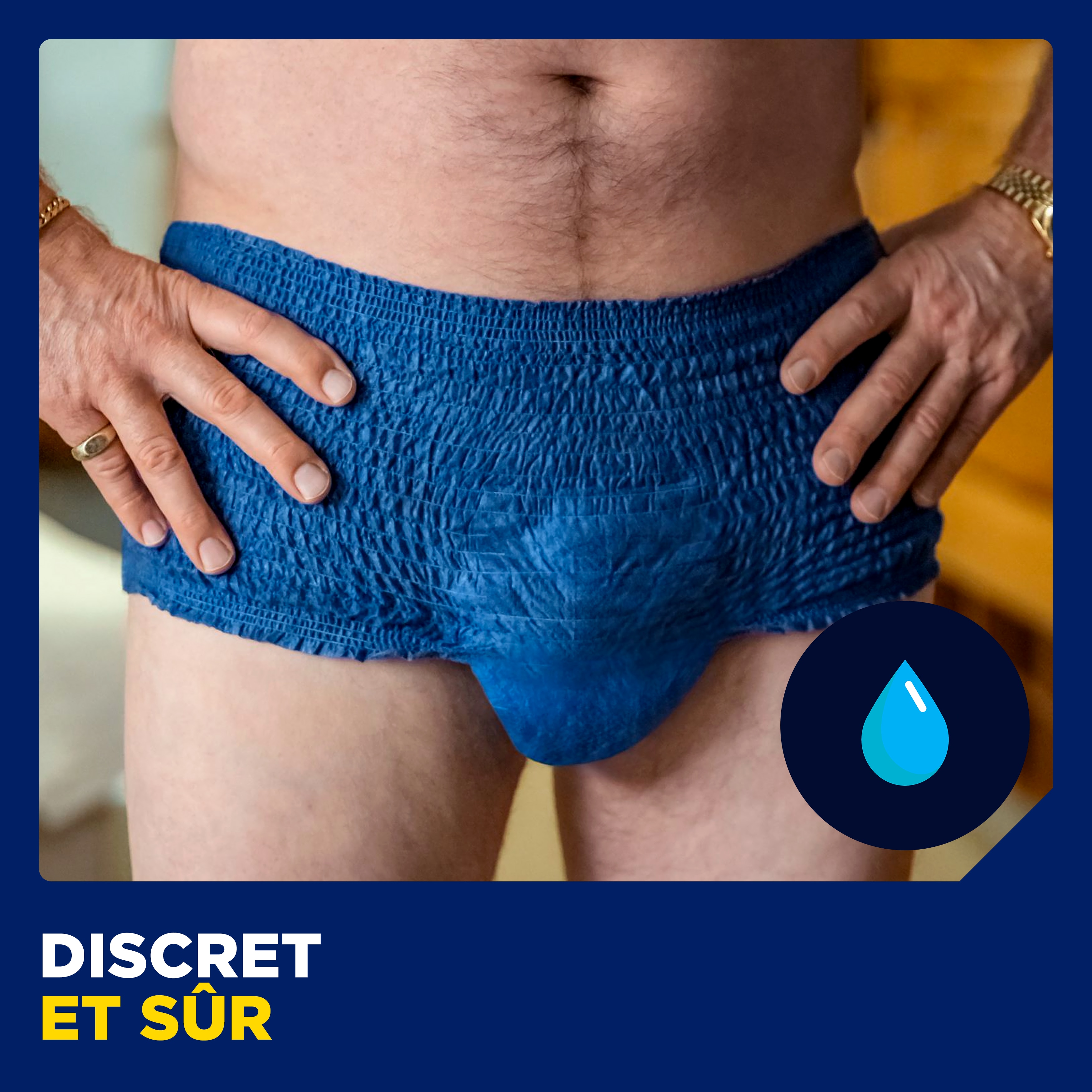 TENA Men Active Fit Pants Plus | Sous-vêtements absorbants