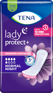 TENA Lady Protect+ Normal Night | Inkontinenciabetét