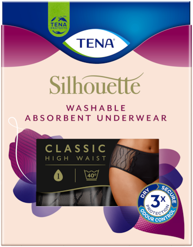 TENA Silhouette vaskbart absorberende inkontinensundertøy | Classic – For personer med lett inkontinens