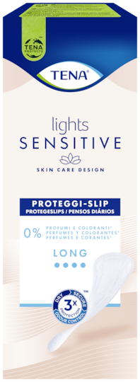 TENA Lights Lungo per pelli sensibili | Proteggi-slip per incontinenza