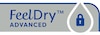 Icon for the FeelDry Advanced claim of TENA Proskin