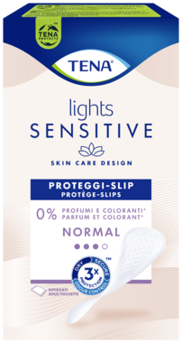 TENA Lights Normal ripiegati per pelli sensibili | Proteggi-slip per incontinenza