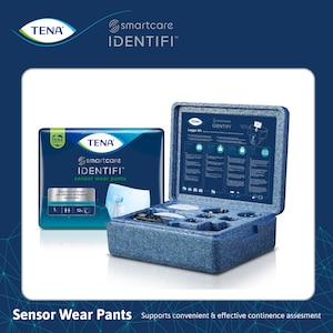 TENA SmartCare Identifi Logger Kit mit einer Packung TENA Sensor Wear Pants