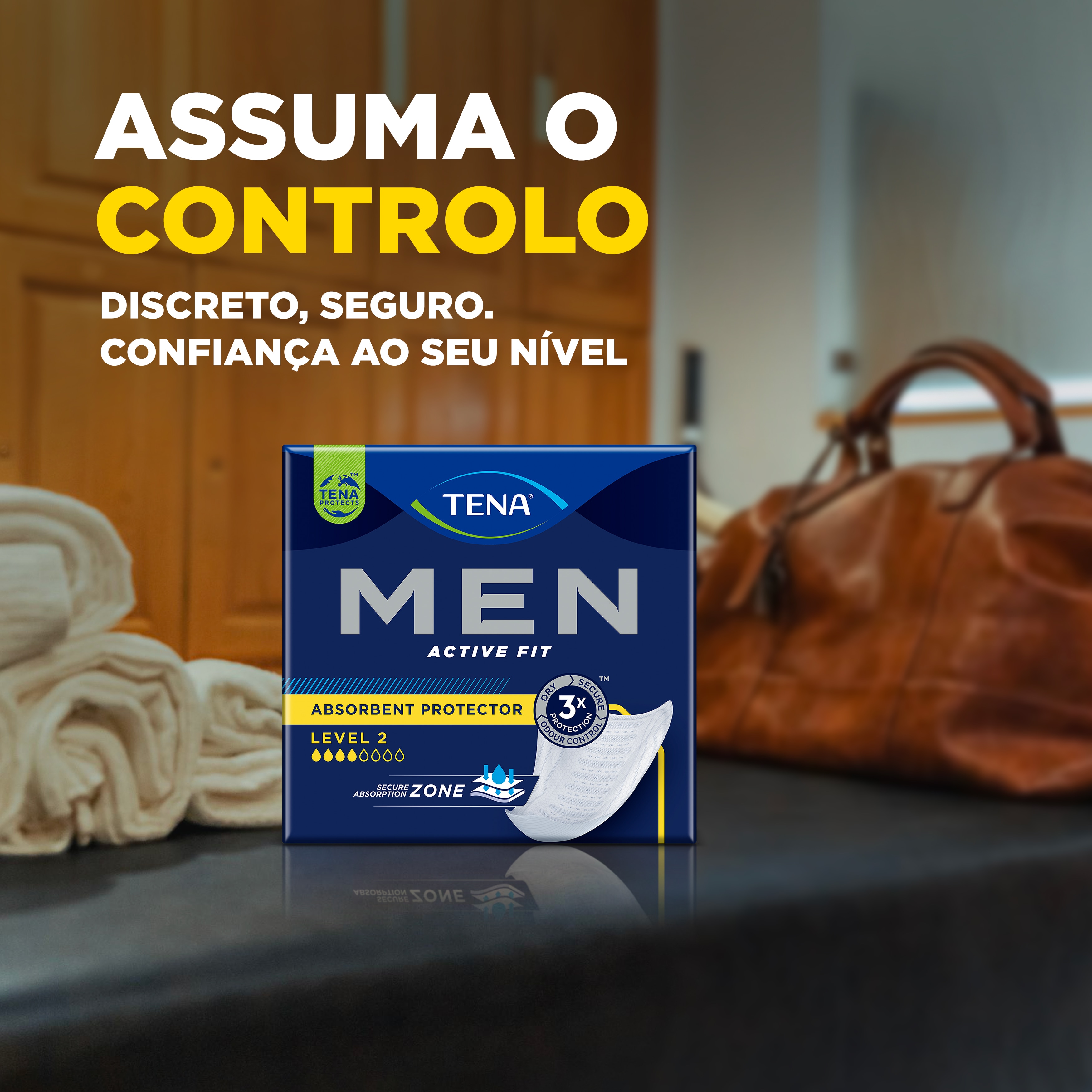 TENA Men Active Fit Protetor Absorvente Nível 2