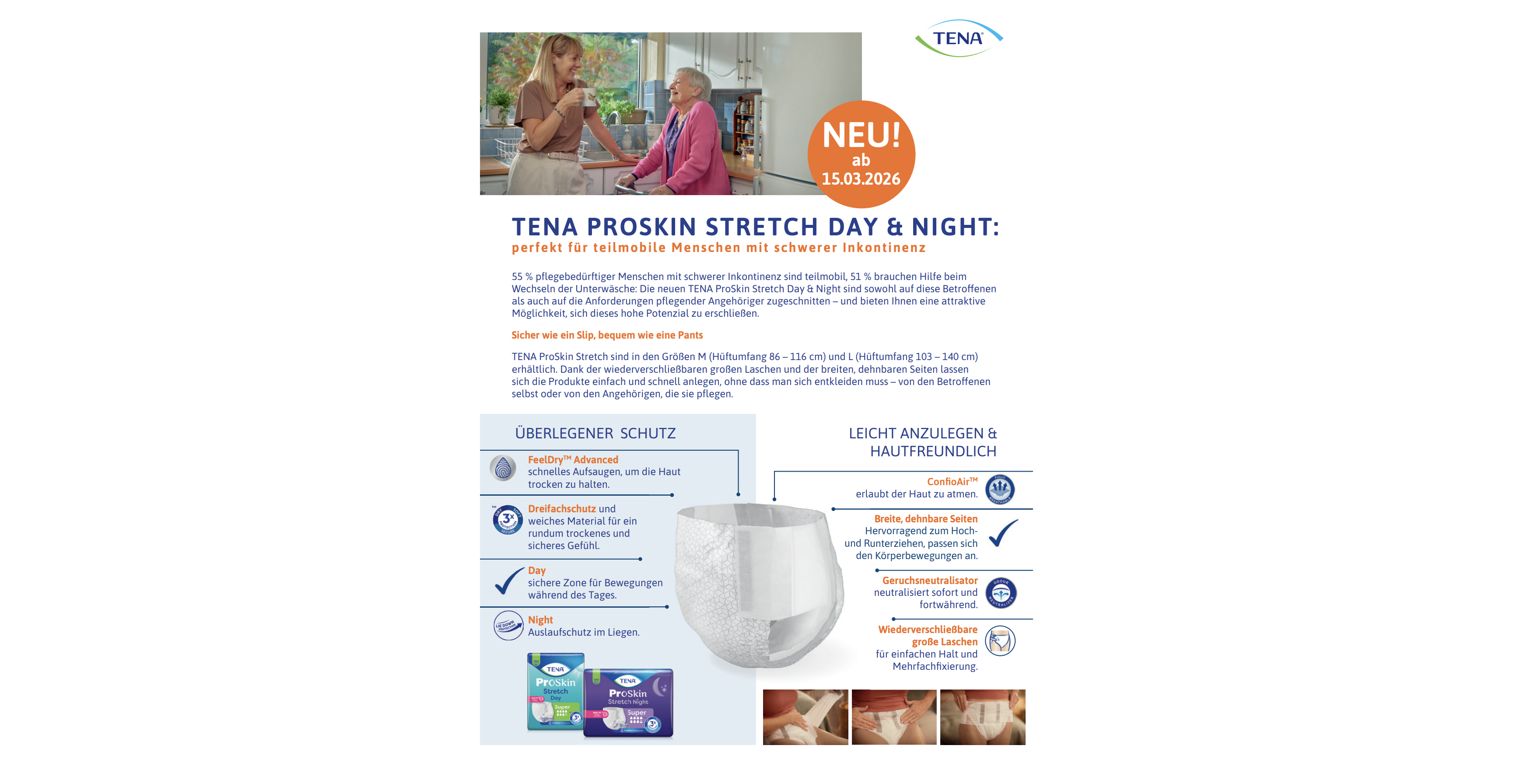 Vorschau TENA ProSkin Stretch Factsheet