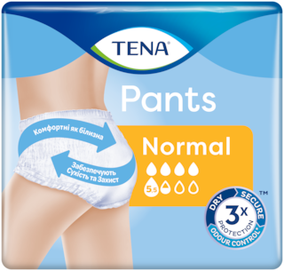 Pack shot of TENA Pants Normal
