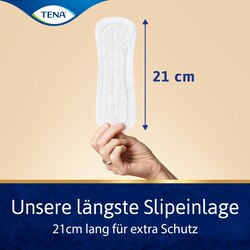 Die längste Einlage unseres Sortiments – 21∘cm bieten eine extragroße Schutzfläche