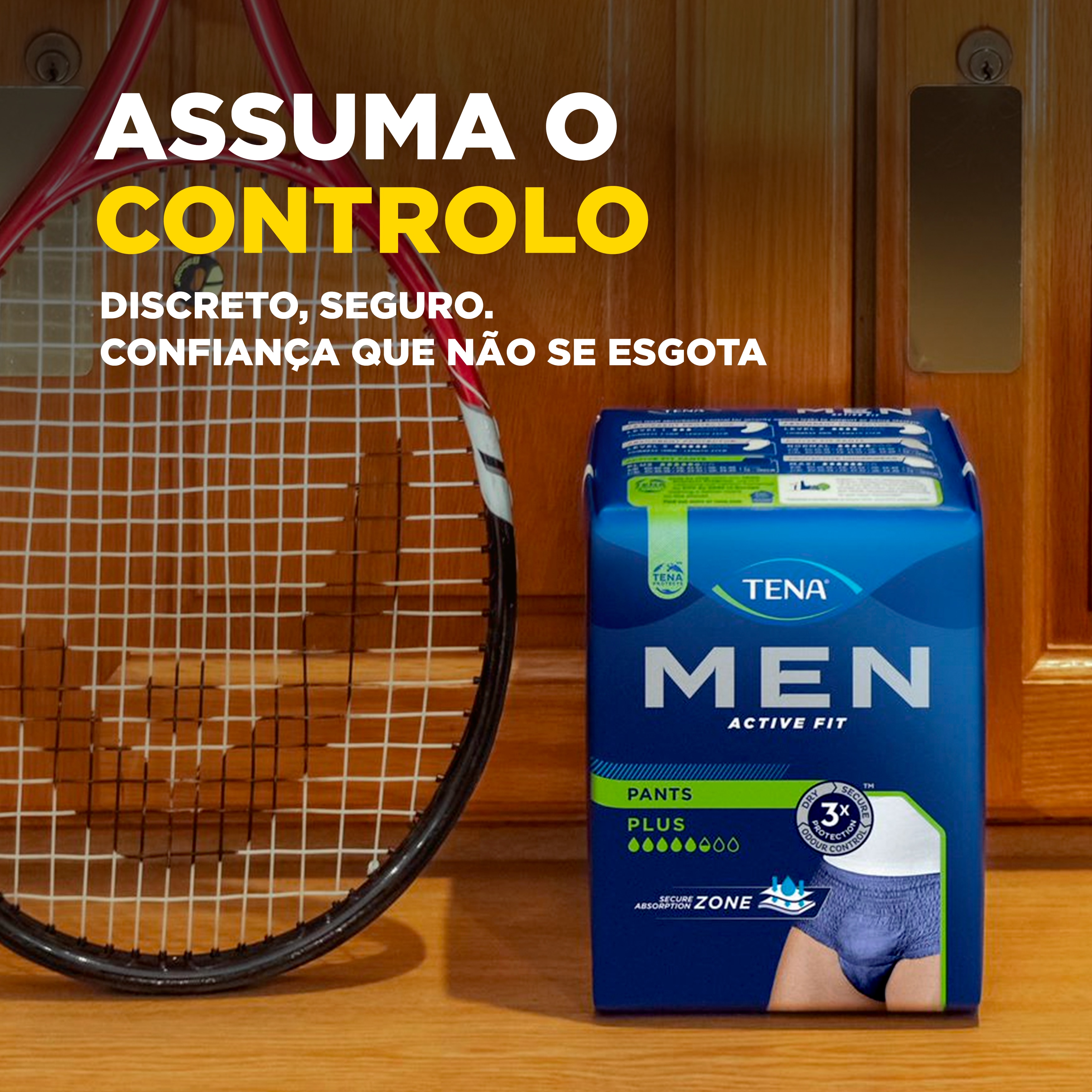 Assuma o controlo