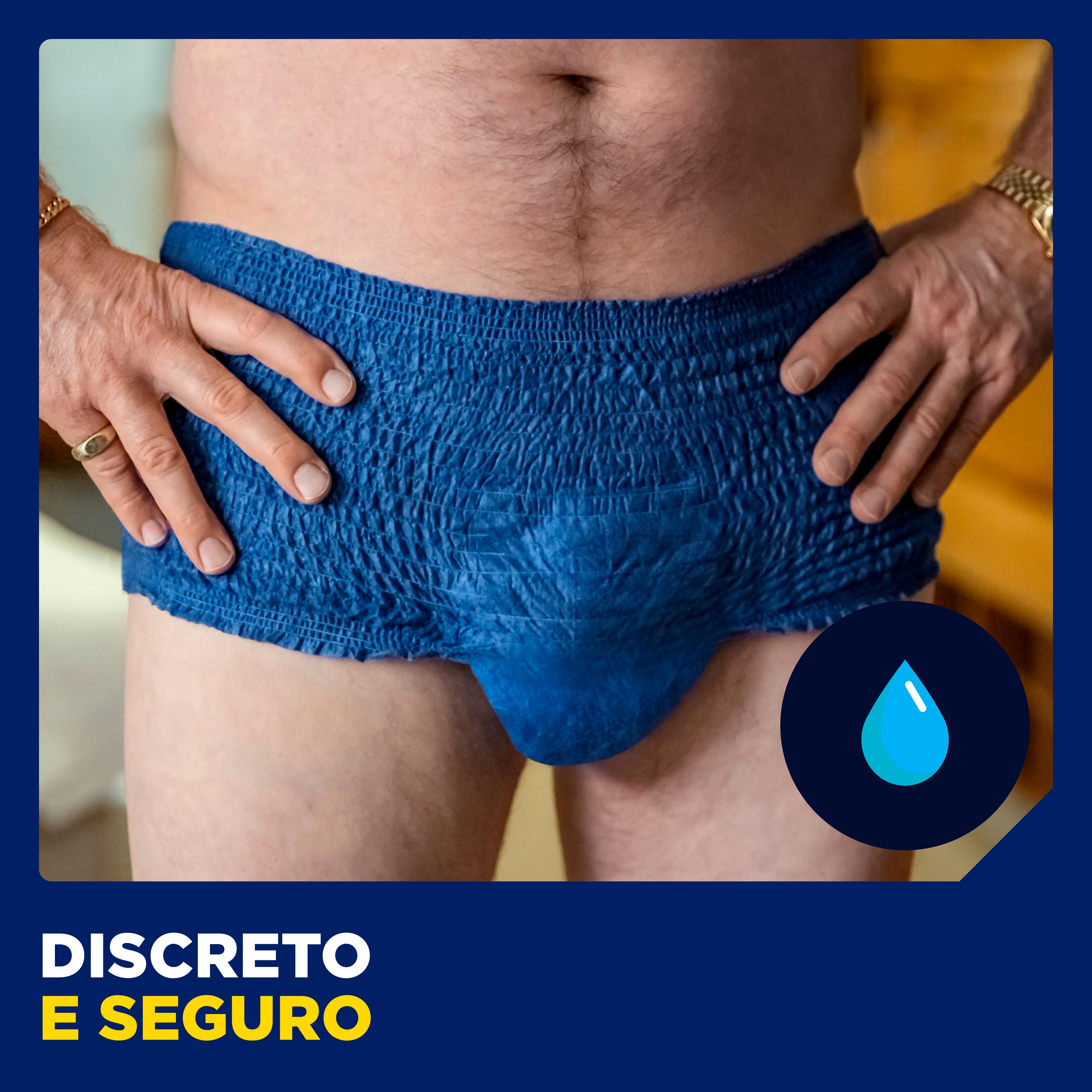 Discreto e seguro