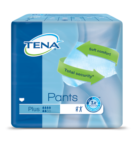 TENA Pants Plus pack shot
