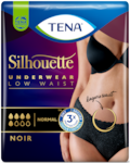 TENA Silhouette | muodikkaan mustat, suojaavat alushousut