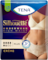 TENA Silhouette – Inkontinenstrusser med høj talje til kvinder, i cremefarve
