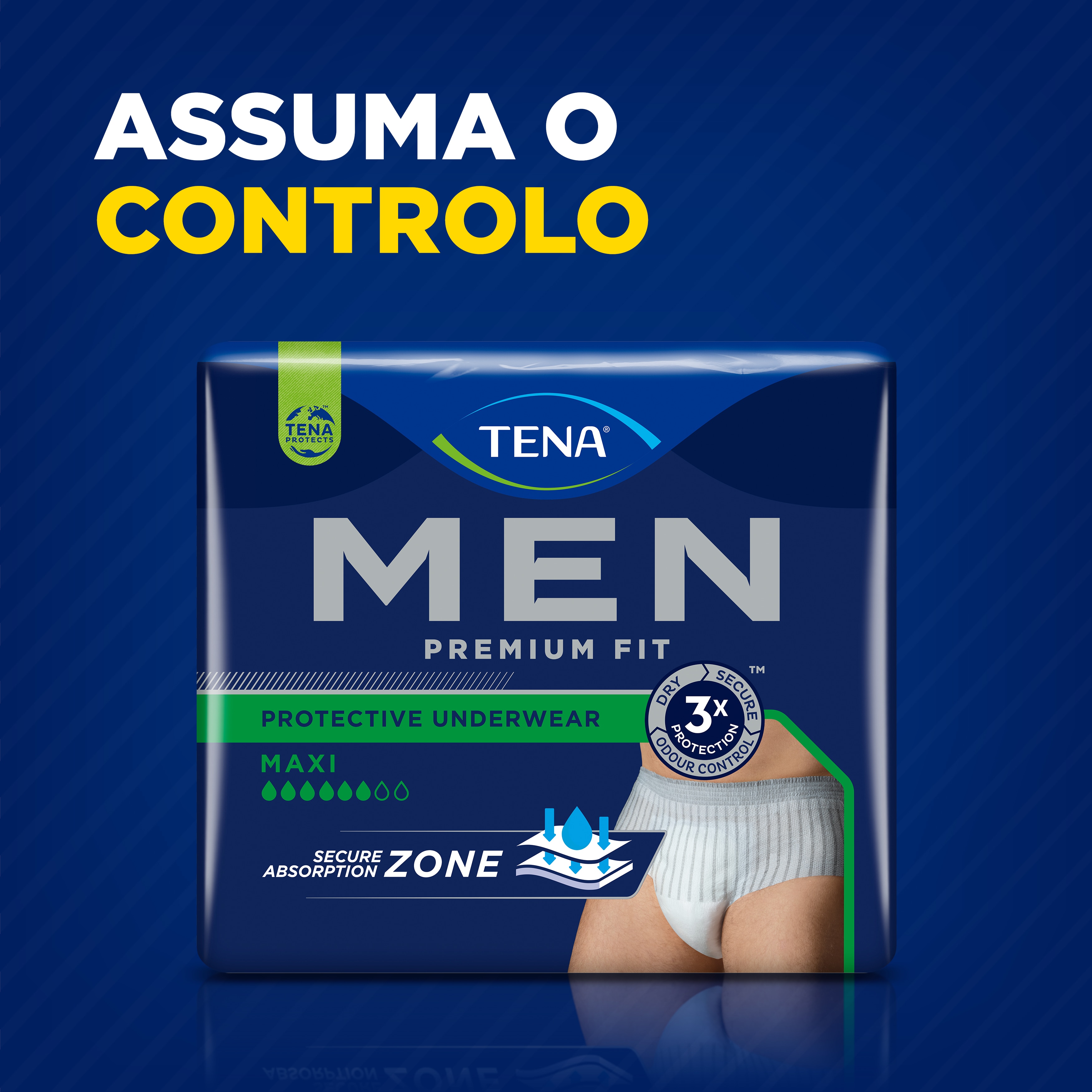TENA Men Premium Fit Protective Underwear Maxi