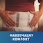 Kobieta ubrana w TENA Stretch - produkt o maksymalnym koforcie użytkowania