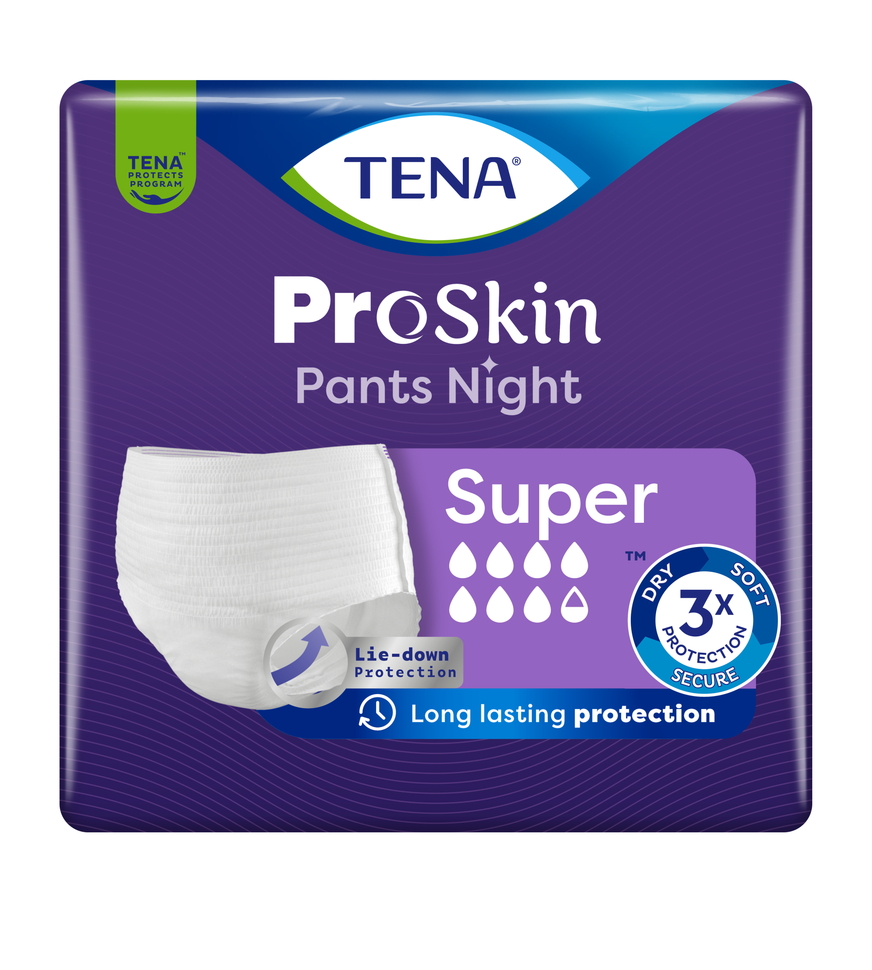 TENA ProSkin Pants Night | Inkohousut