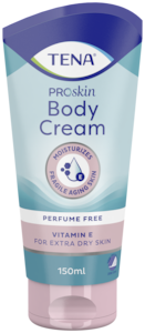 TENA ProSkin Body Cream Vartalovoide | Täyteläinen kosteuttava voide erittäin kuivalle iholle