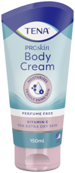 TENA ProSkin Body Cream Vartalovoide | Täyteläinen kosteuttava voide erittäin kuivalle iholle
