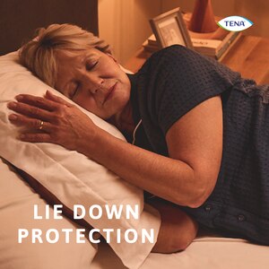 Kobieta śpiąca - technologia Lie Down Protection chroni również gdy leżysz