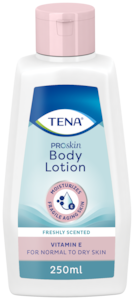 TENA ProSkin Body Lotion | Pflegende Bodylotion für normale bis trockene Haut