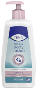 TENA ProSkin Loción corporal | Loción corporal hidratante para pieles normales o secas