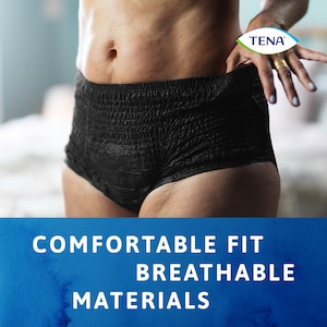 TENA Lady gaćice udobnog su kroja i od prozračnih materijala