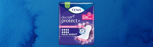 TENA Discreet Protect+ Maxi Night Video