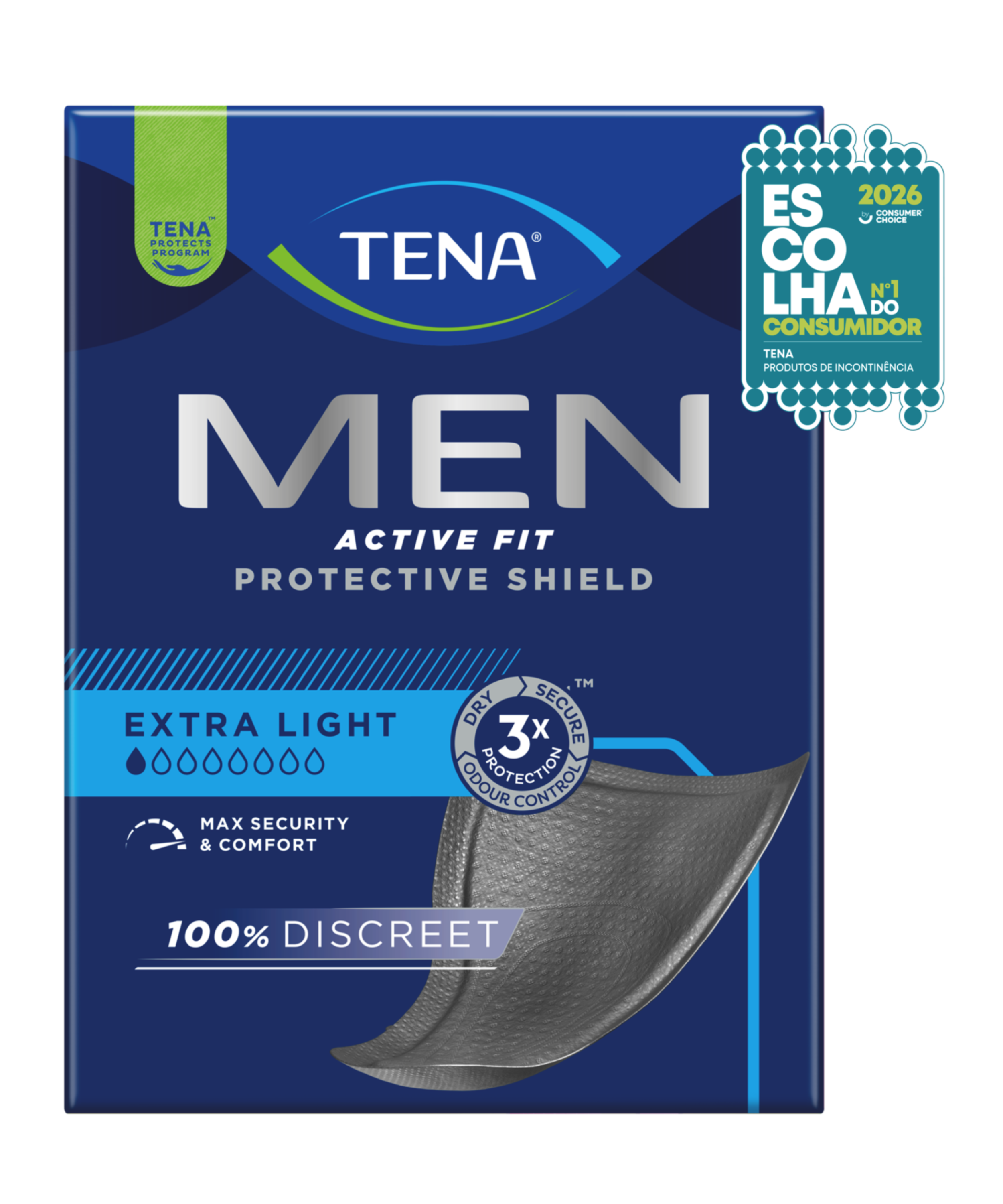 Escudo Protetor TENA Men Active Fit
