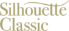 Icon for TENA Silhouette Classic text in gold