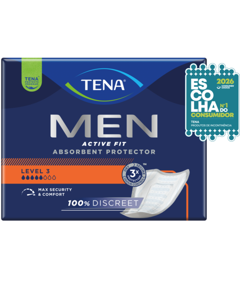 Beauty Pack TENA Men Protetor Absorvente Nível 3