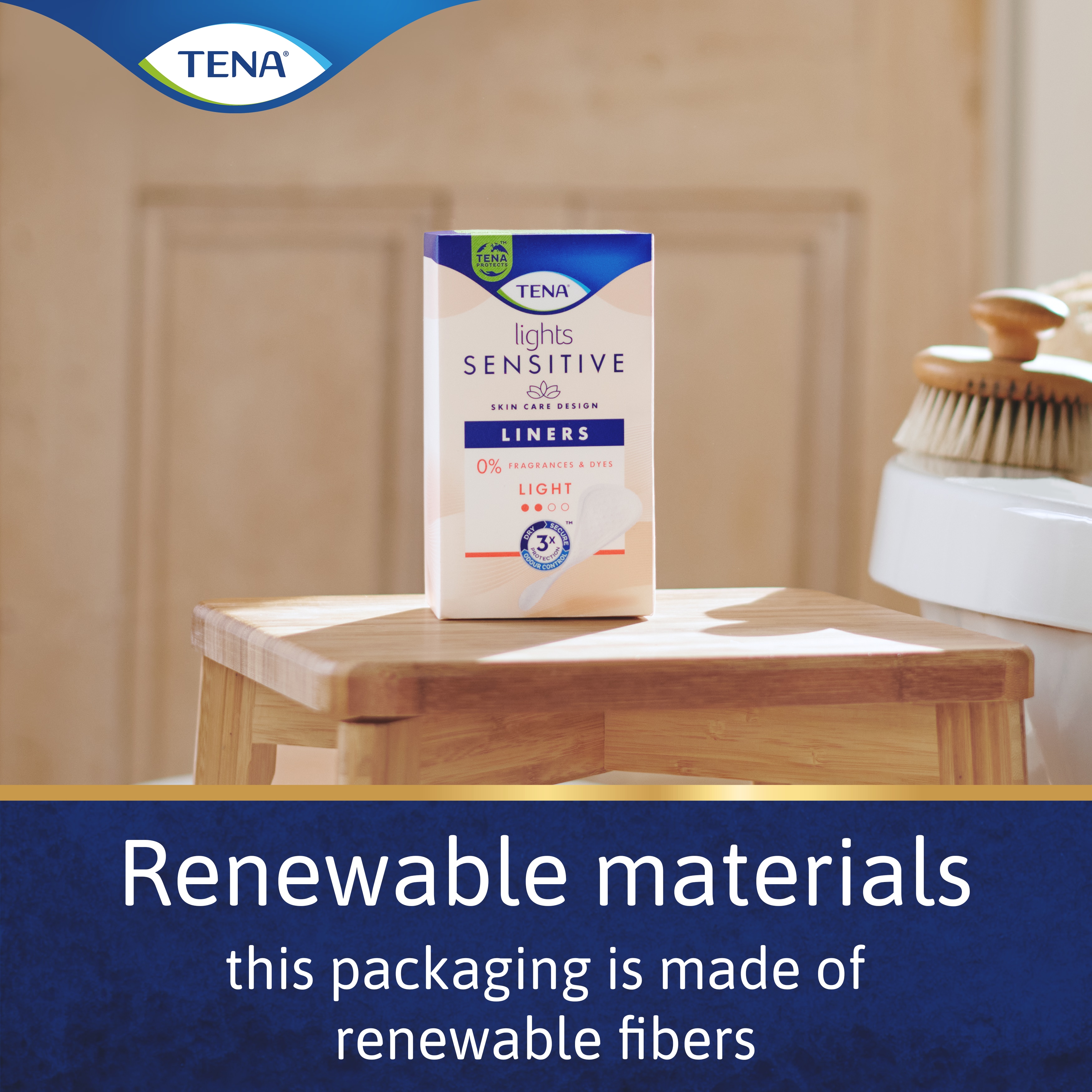 den här förpackningen är gjord av förnybara fibrer