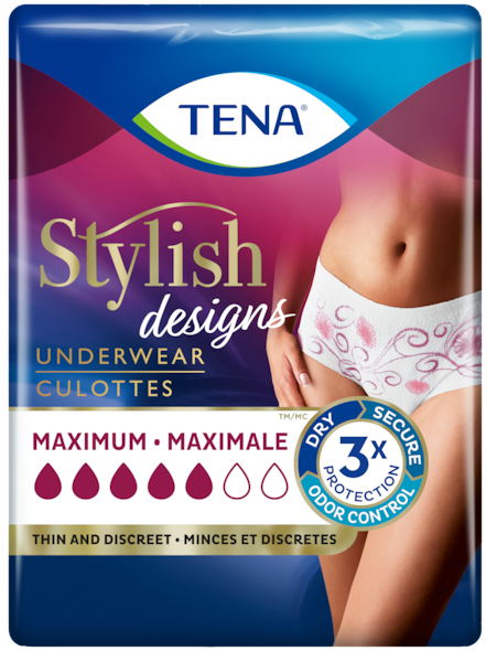 TENA Stylish Designs | Incontinence Underwear