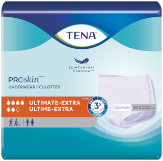 Culotte TENA ProSkinMC à absorption ultime extra | Culottes d’incontinence