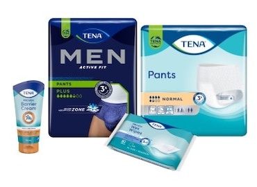 Több csomag TENA termék 