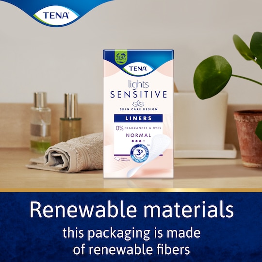 Denne emballage er lavet af bæredygtige fibre