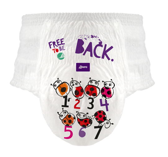 Pannolini Libero Up&Go Misura 6 - Confezione Da 72 Pezzi, Mutandine Assorbenti Per Bambini - Foto 8